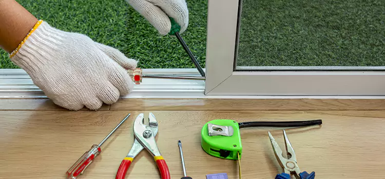 Sliding Door Track Replacement in Haltom City, TX